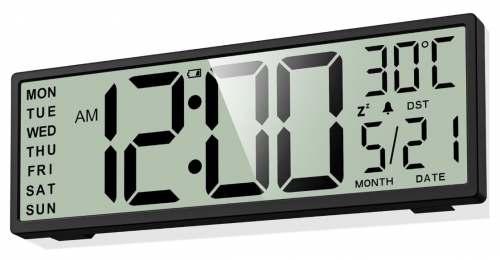 Amazon Canada Deals: Save 7% on XREXS 14.5″ Digital Wall Clock Battery Operated + More